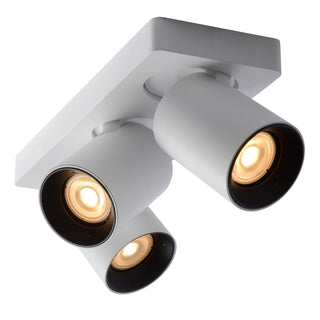 NIGEL - Spot plafonnier - LED Dim to warm - GU10 - 3x5W 2200K/3000K - Blanc