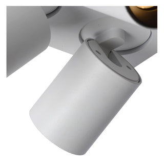 NIGEL - Spot plafonnier - LED Dim to warm - GU10 - 4x5W 2200K/3000K - Blanc