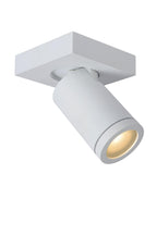 TAYLOR - Ceiling spot Bathroom - LED Dim to warm - GU10 - 1x5W 2200K/3000K - IP44 - White