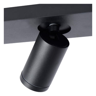 TAYLOR - Ceiling spot Bathroom - LED Dim to warm - GU10 - 2x5W 2200K/3000K - IP44 - Black