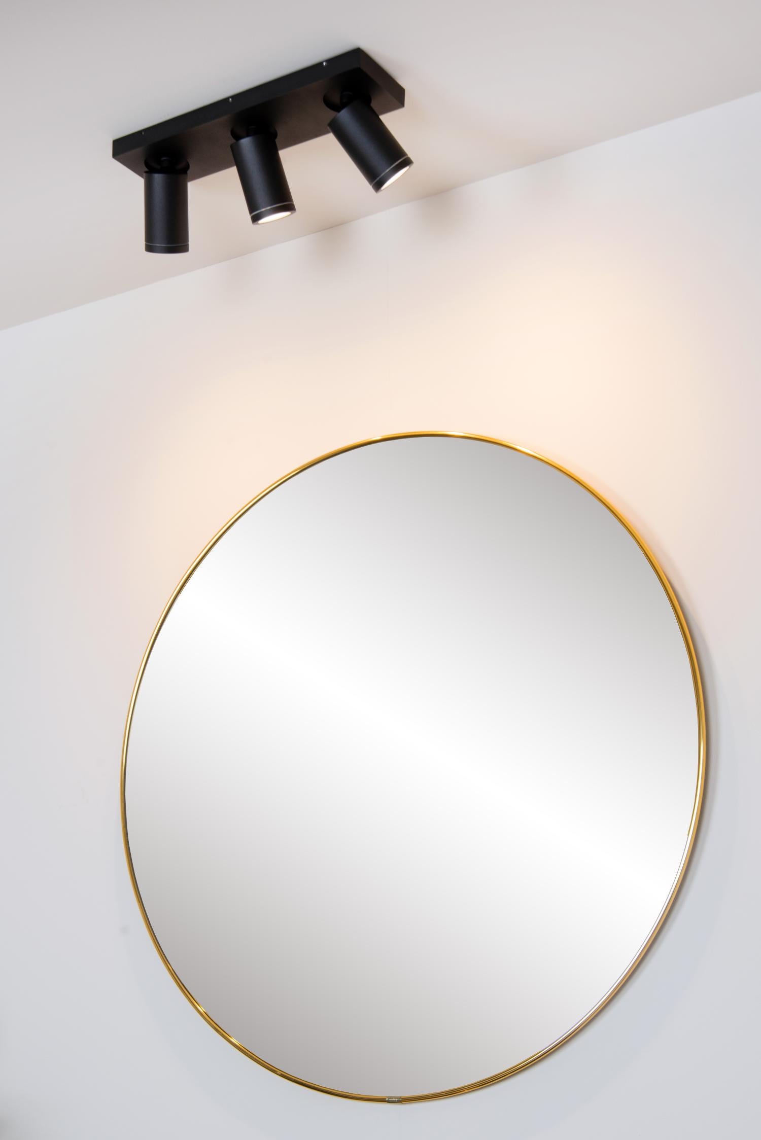 TAYLOR - Spot plafonnier Salle de bain - LED Dim to warm - GU10 - 3x5W 2200K/3000K - IP44 - Noir