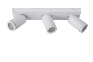 TAYLOR - Ceiling spot Bathroom - LED Dim to warm - GU10 - 3x5W 2200K/3000K - IP44 - White