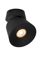 TRIGONO - Plafondspot - Ø 10,5 cm - 1xGU10 - Zwart