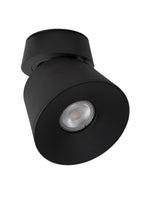TRIGONO - Plafondspot - Ø 10,5 cm - 1xGU10 - Zwart