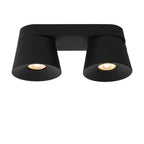 TRIGONO - Ceiling spot - 2xGU10 - Black