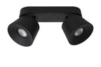 TRIGONO - Ceiling spot - 2xGU10 - Black