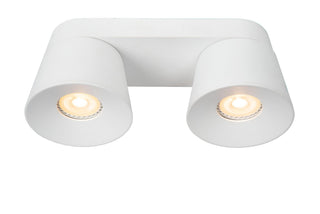TRIGONO - Spot plafonnier - 2xGU10 - Blanc