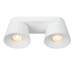 TRIGONO - Spot plafonnier - 2xGU10 - Blanc