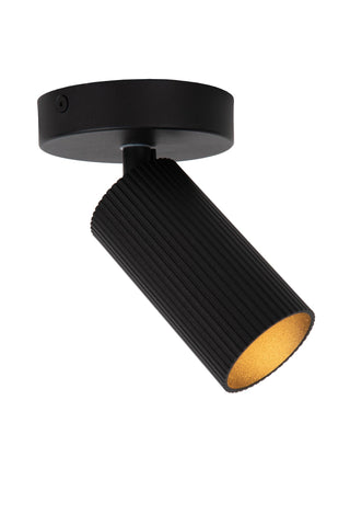CLUBS - Spot plafonnier - 1xGU10 - Noir