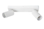 CLUBS - Spot plafonnier - 2xGU10 - Blanc
