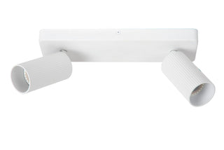 CLUBS - Spot plafonnier - 2xGU10 - Blanc