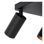 CLUBS - Spot plafonnier - 4xGU10 - Noir