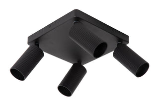 CLUBS - Spot plafonnier - 4xGU10 - Noir