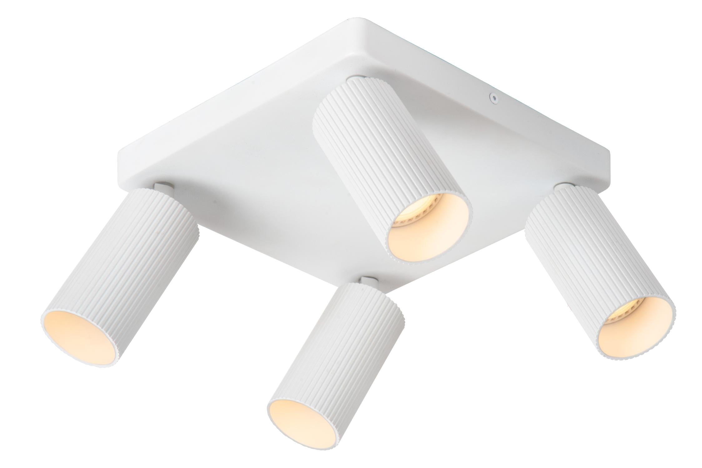 CLUBS - Spot plafonnier - 4xGU10 - Blanc