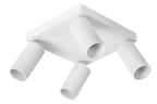 CLUBS - Spot plafonnier - 4xGU10 - Blanc