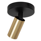 RITMO - Plafondspot - Ø 10 cm - 1xGU10 (MR11) - Mat Goud / Messing