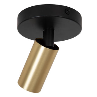 RITMO - Plafondspot - Ø 10 cm - 1xGU10 (MR11) - Mat Goud / Messing