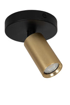 RITMO - Plafondspot - Ø 10 cm - 1xGU10 (MR11) - Mat Goud / Messing