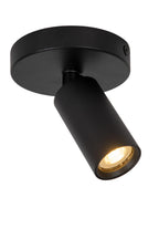 RITMO - Plafondspot - Ø 10 cm - 1xGU10 (MR11) - Zwart