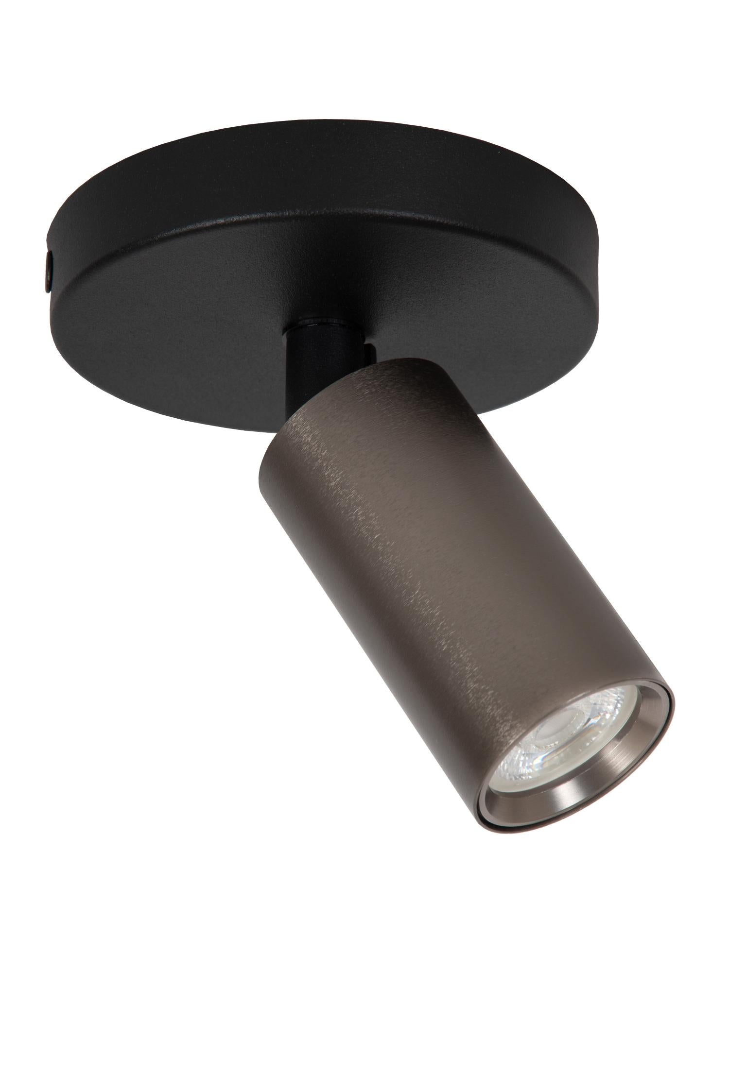 RITMO - Plafondspot - Ø 10 cm - 1xGU10 (MR11) - Koffie