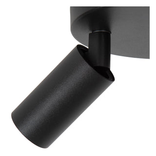 RITMO - Spot plafonnier - Ø 15 cm - 2xGU10 (MR11) - Noir