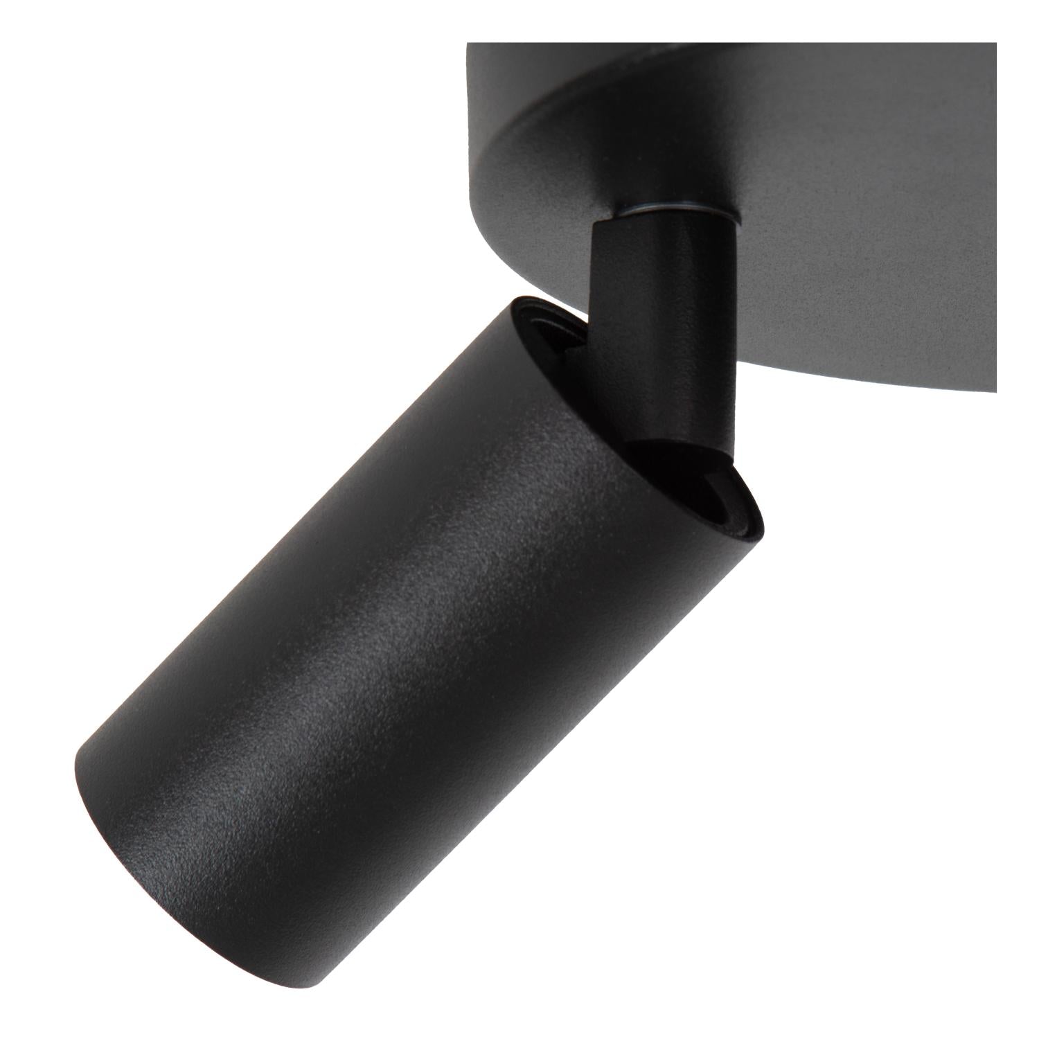 RITMO - Plafondspot - Ø 18 cm - 3xGU10 (MR11) - Zwart