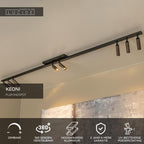 KEONI - Spot plafonnier - 8xG9 - Café | Essential