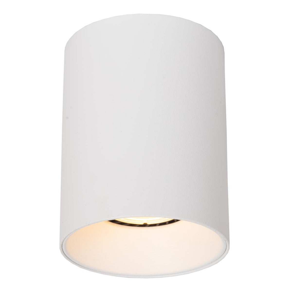 Lucide - GERTI - Plafondspot - Ø 8 cm - 1xGU10 (MR16) - Inclusief omwisselbare ringen - Wit - IP20