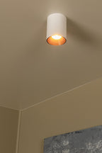 Lucide - GERTI - Ceiling spotlight - Ø 8 cm - 1xGU10 (MR16) - Including interchangeable rings - White - IP20