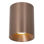 Lucide - GERTI - Plafondspot - Ø 8 cm - 1xGU10 (MR16) - Koffie - IP20