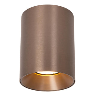 Lucide - GERTI - Plafondspot - Ø 8 cm - 1xGU10 (MR16) - Koffie - IP20