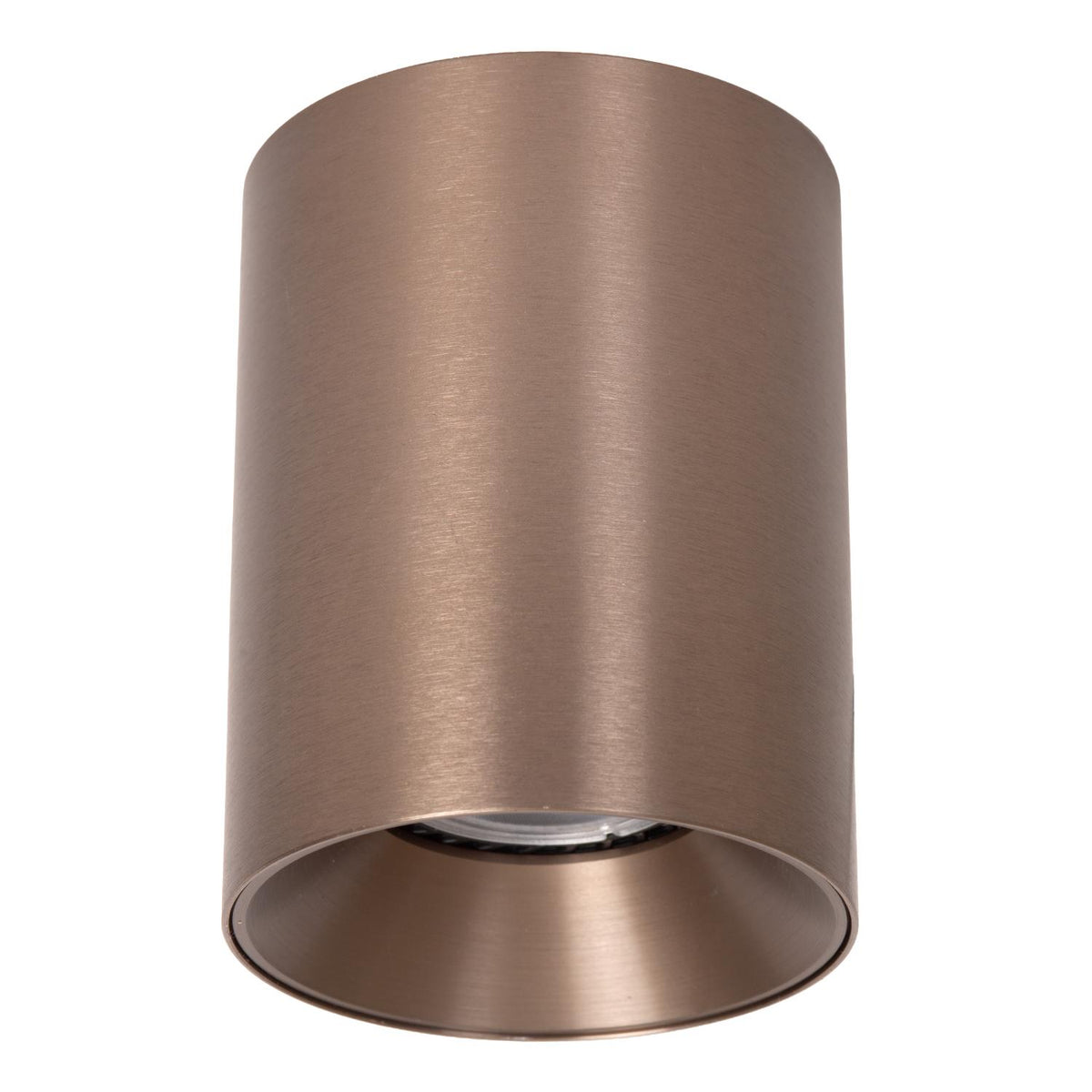 Lucide - GERTI - Plafondspot - Ø 8 cm - 1xGU10 (MR16) - Koffie - IP20