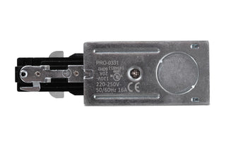 TRACK Starterset - 1-fase Railsysteem / Railverlichting - 2 meter - Zwart