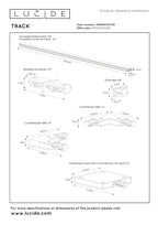 TRACK Starterset - 1-fase Railsysteem / Railverlichting - 2 meter - Zwart