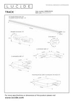TRACK Starter kit - 1-phase Rail system / Track lighting - 2 metres - White