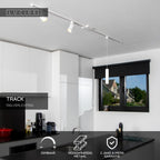 TRACK Starter kit - 1-phase Rail system / Track lighting - 2 metres - White