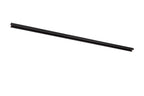 TRACK Surface-mounted rail - 1-phase Rail system / Track lighting - 1 metre- Black (Extension)