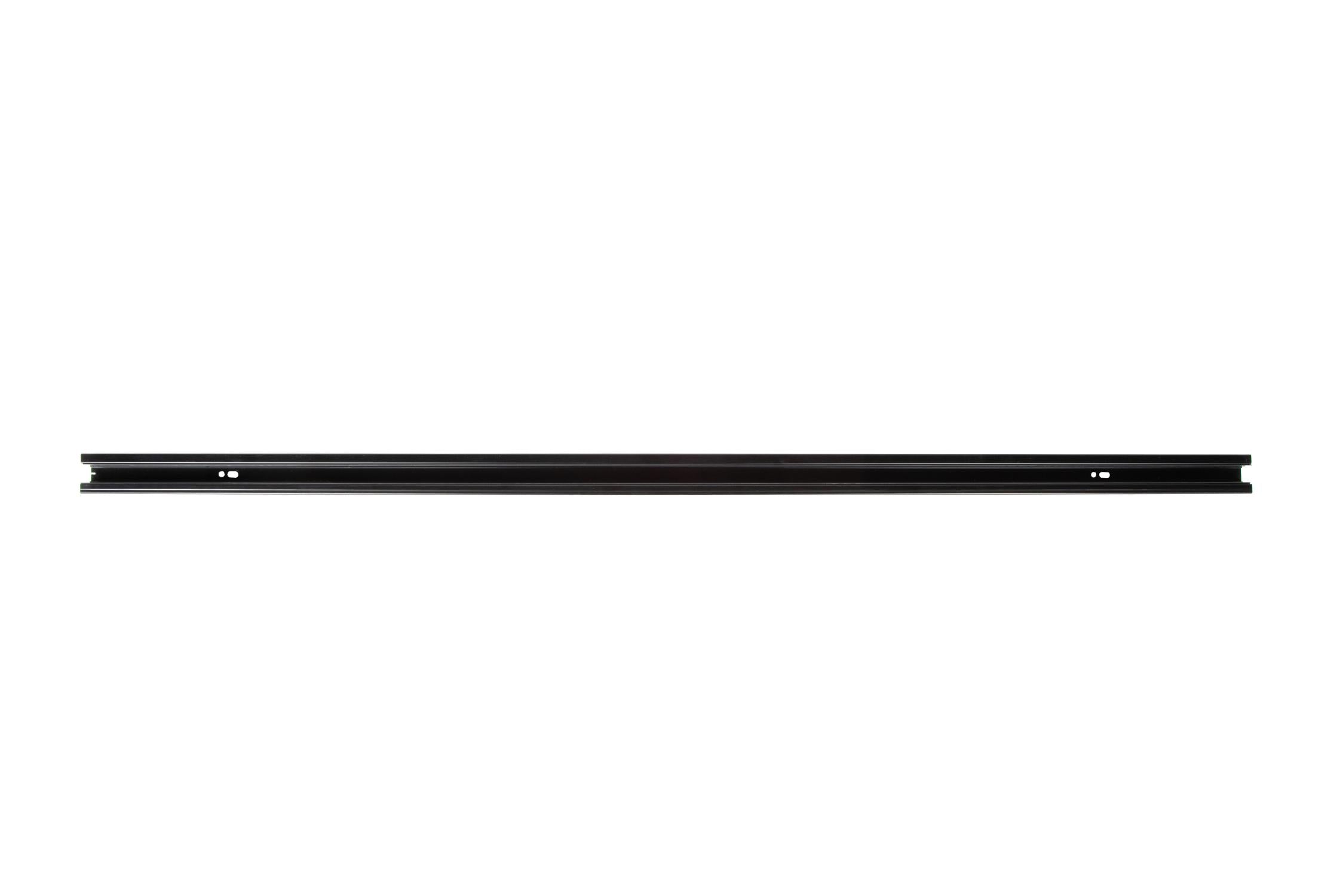 TRACK Surface-mounted rail - 1-phase Rail system / Track lighting - 1 metre- Black (Extension)