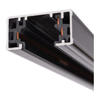 TRACK Surface-mounted rail - 1-phase Rail system / Track lighting - 1 metre- Black (Extension)