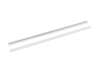 TRACK Rail en applique - Système de rail monophasé / Éclairage sur rail - 1 mètre- Blanc (Extension)
