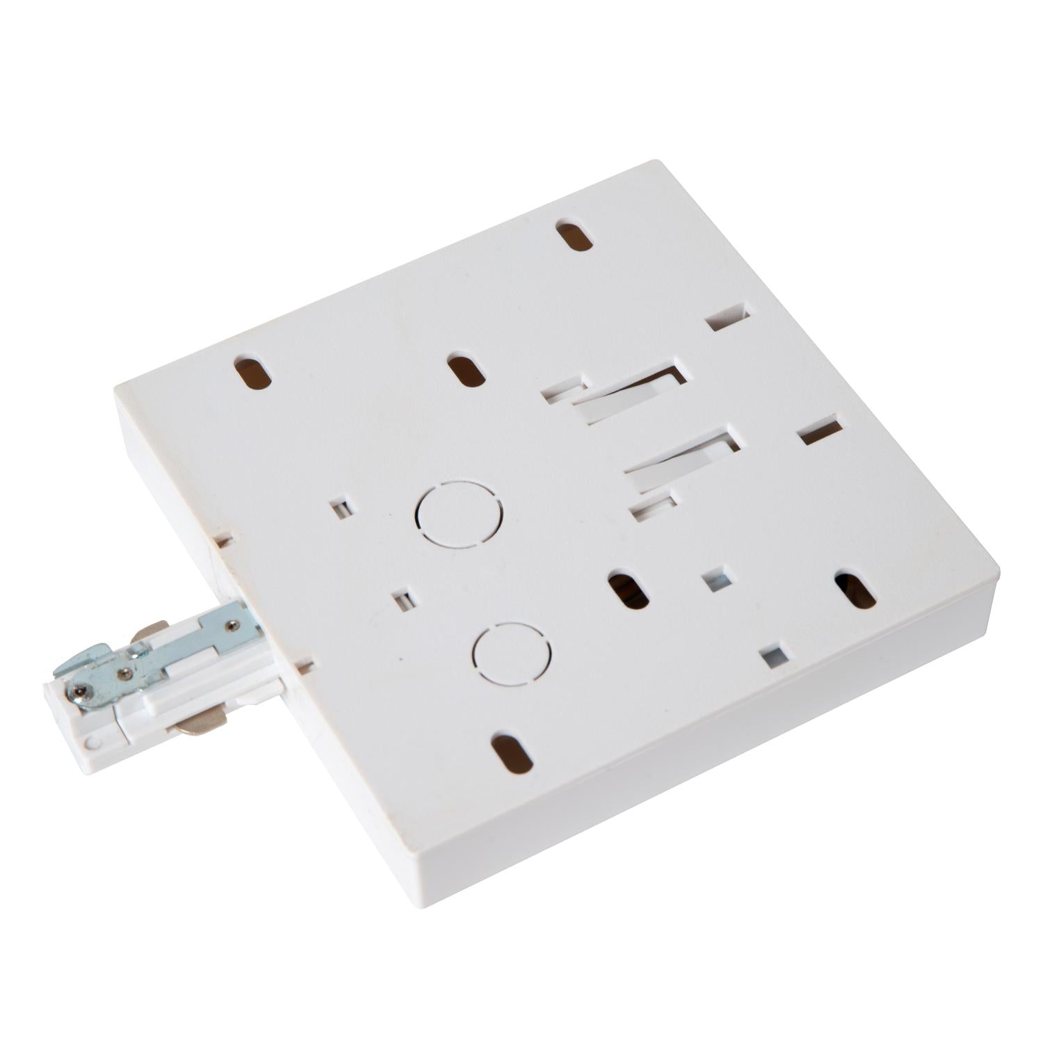 TRACK Power feed - 1-phase Rail system / Track lighting - Single/Double - Black (Extension)