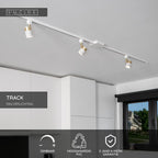 TRACK L-connector - 1-phase Rail system / Track lighting - Left -White (Extension)