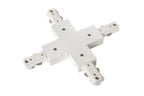 TRACK X-connector - 1-phase Rail system / Track lighting - White (Extension)