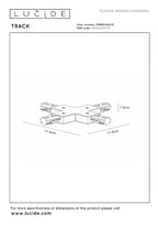 TRACK X-connector - 1-phase Rail system / Track lighting - White (Extension)