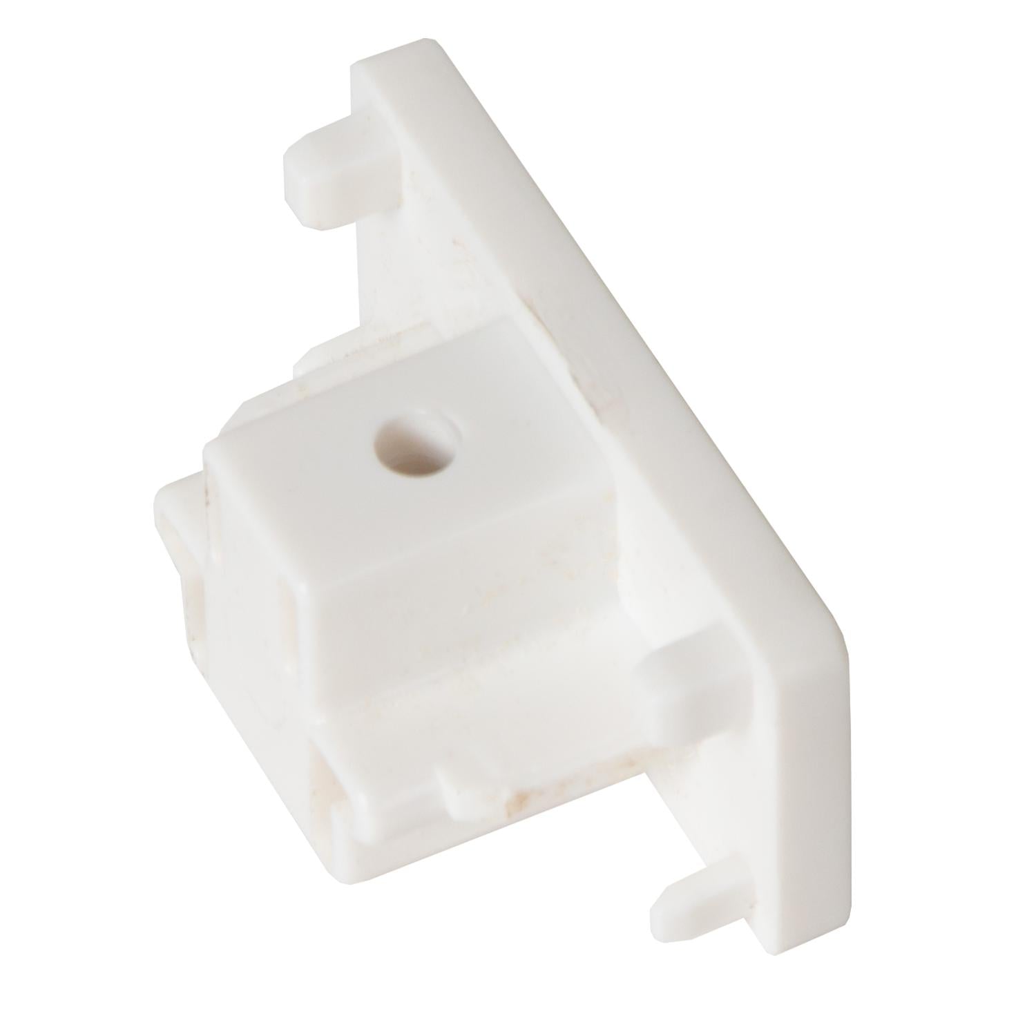 TRACK End cap - 1-phase Rail system / Track lighting - Set of 2 - White (Extension)