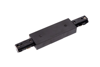 TRACK Power feed - 1-phase Rail system / Track lighting - Double - Black (Extension)