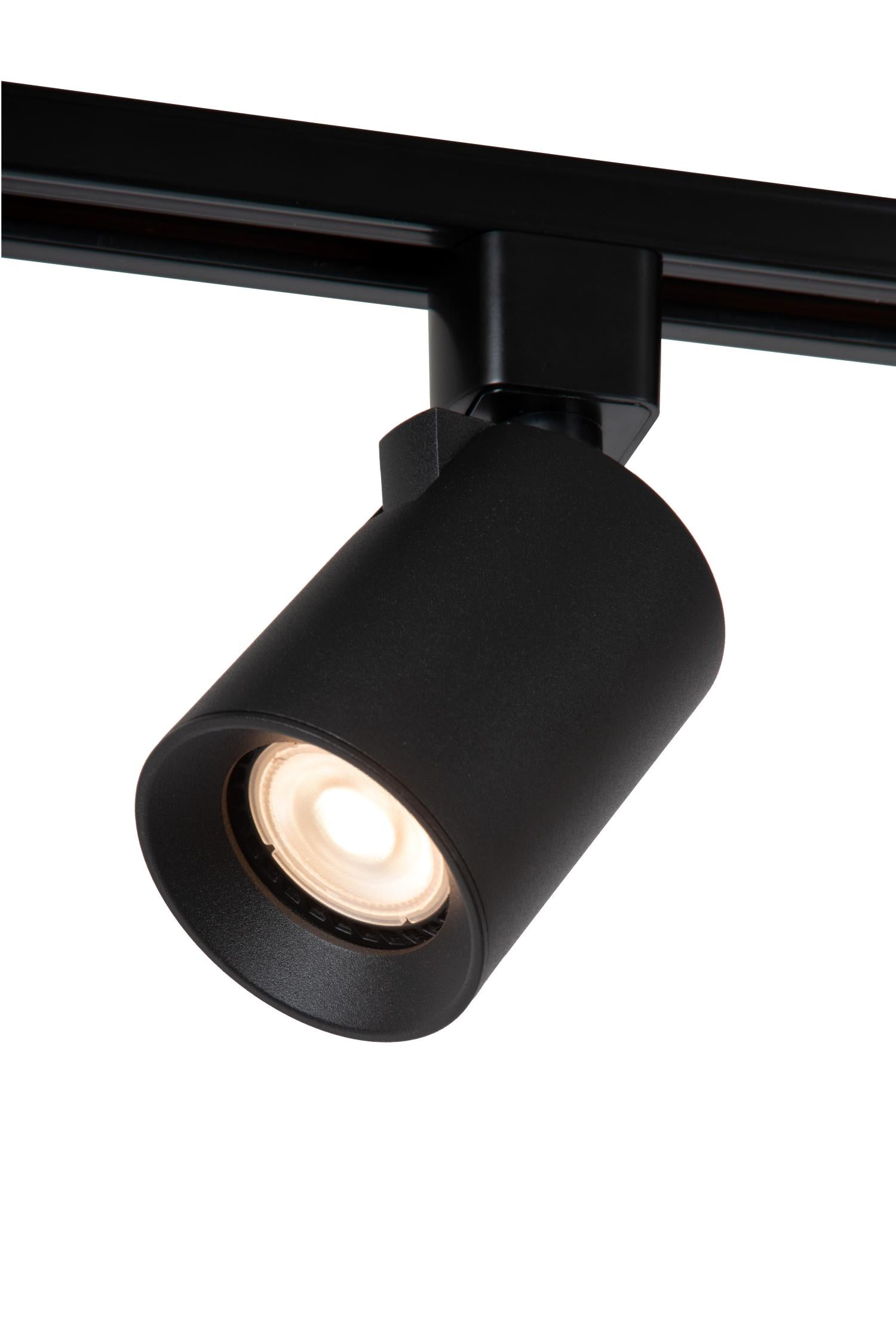 TRACK NIGEL Rail spot - 1-phase Rail system / Track lighting - 1xGU10 - Black (Extension)