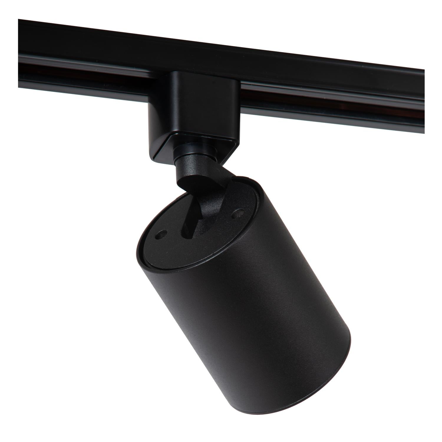 TRACK NIGEL Rail spot - 1-phase Rail system / Track lighting - 1xGU10 - Black (Extension)