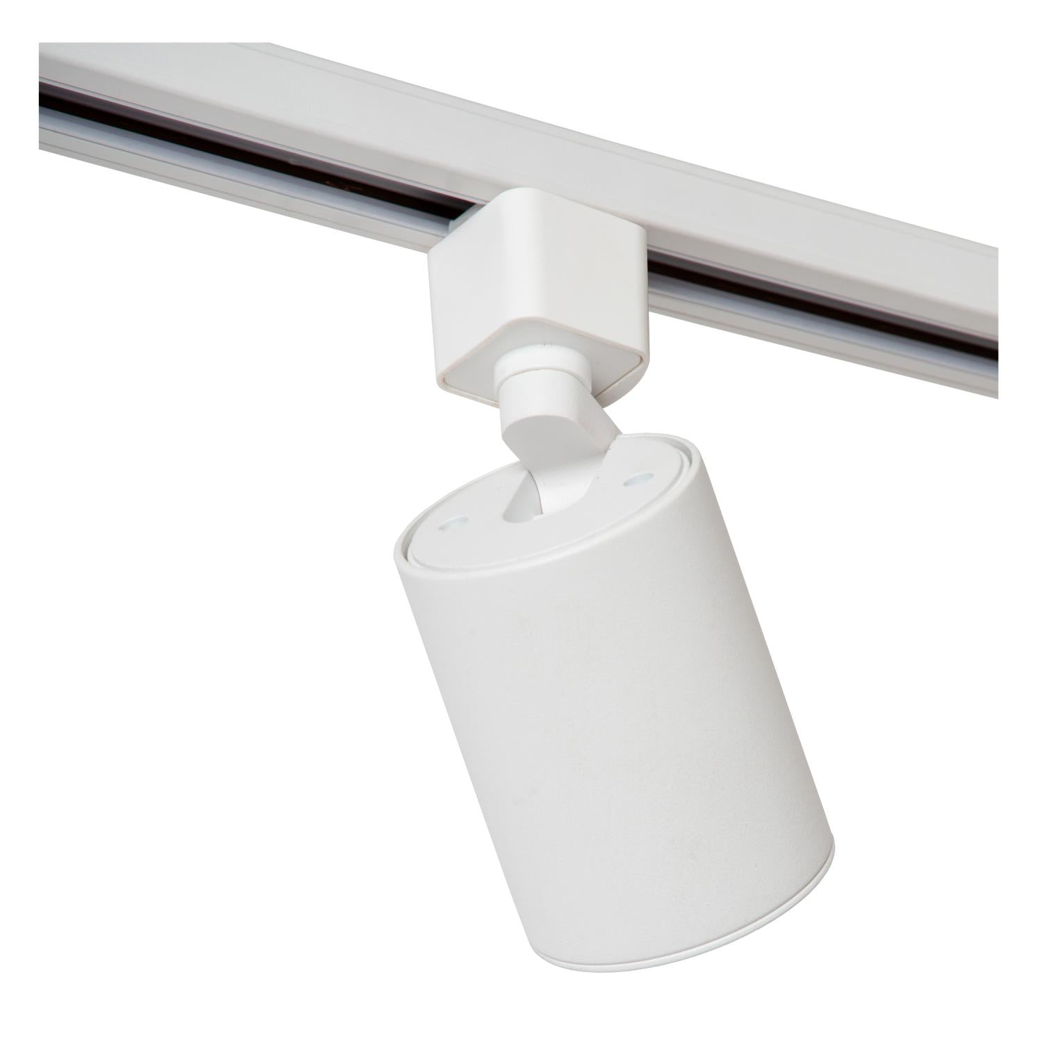 TRACK NIGEL Rail spot - 1-phase Rail system / Track lighting - 1xGU10 - White (Extension)