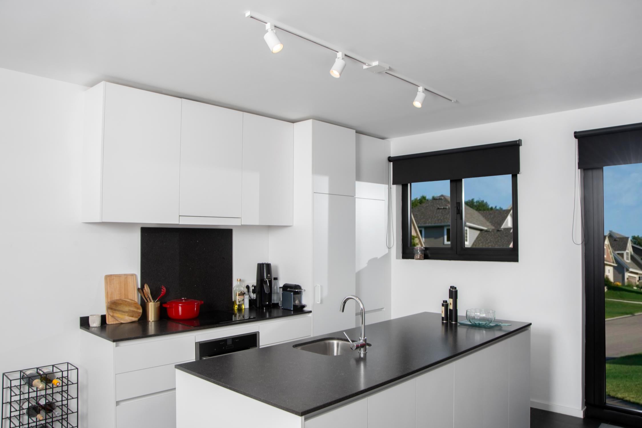 TRACK NIGEL Rail spot - 1-phase Rail system / Track lighting - 1xGU10 - White (Extension)
